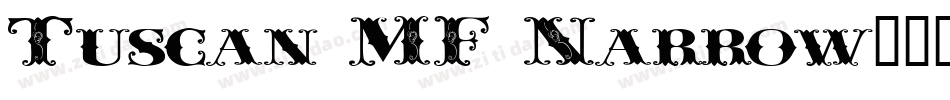 Tuscan MF Narrow字体转换